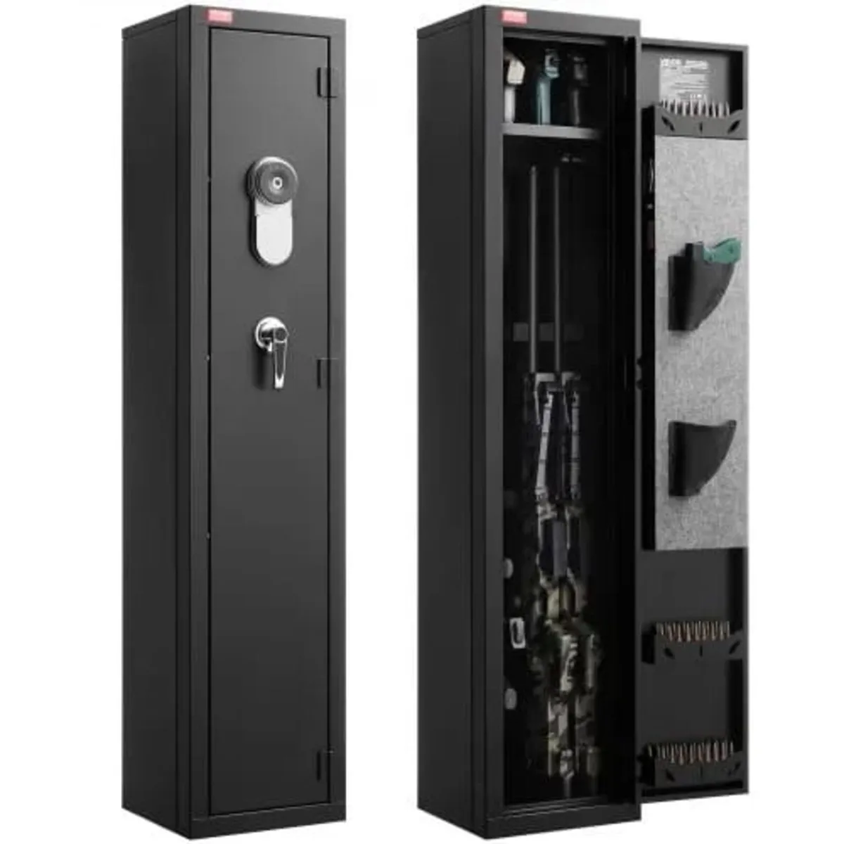 Gun Safe, Heavy Duty Cold-Rolled Steel Rifle Cabin - Image 1