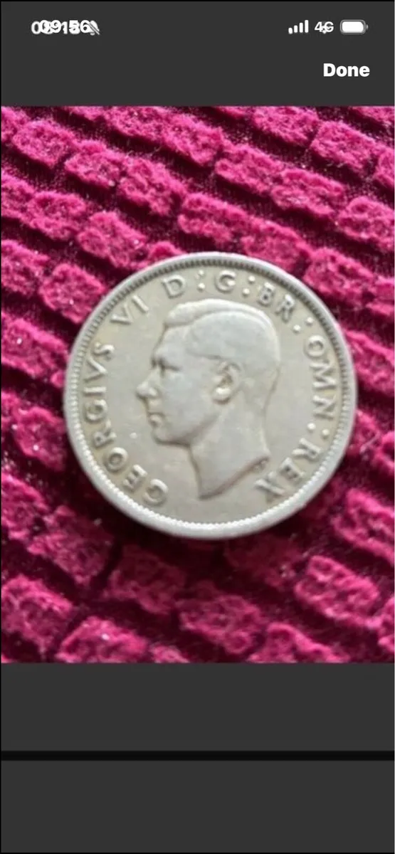 1948 British Two Shilling Coin - Image 2