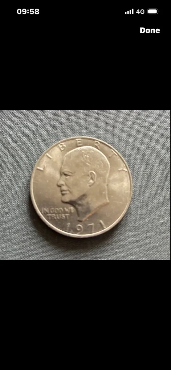 1971 Liberty Eisenhower One Dollar Coin - Image 1