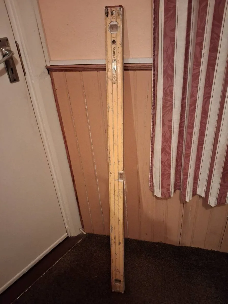 Used 4ft Stabilia 96-2 spirit level - Image 1