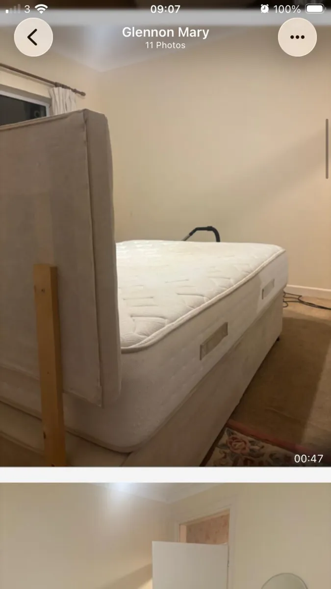 Double divan bed - Image 2