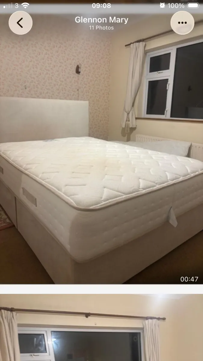 Double divan bed - Image 3