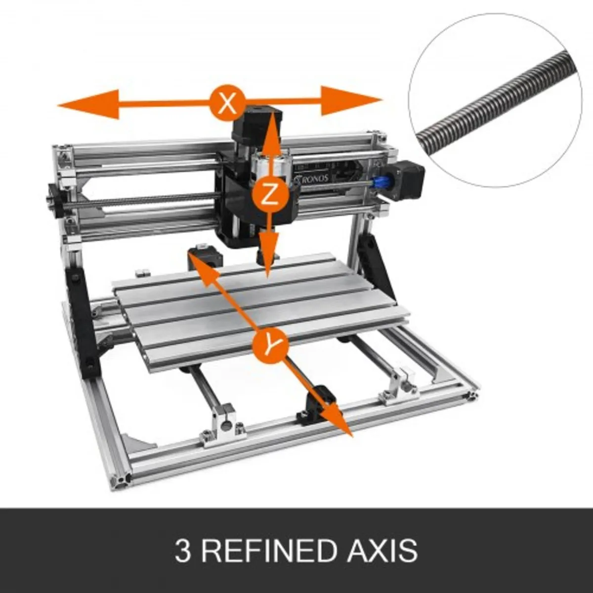 Cnc 3018 Router Kit With Laser Engraver 500mw Lase - Image 4