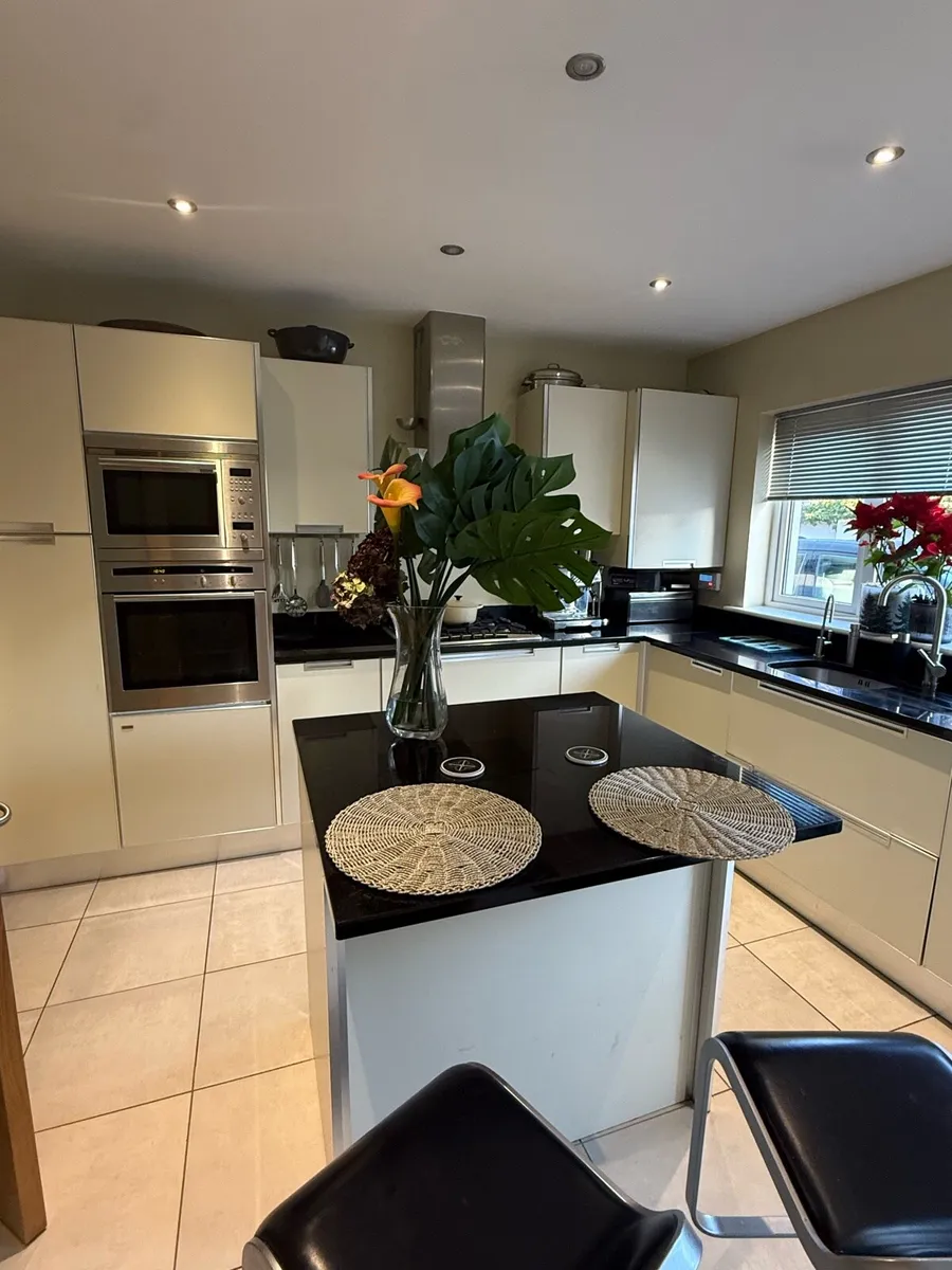 Scavolini kitchen units and Island with granite - Image 2