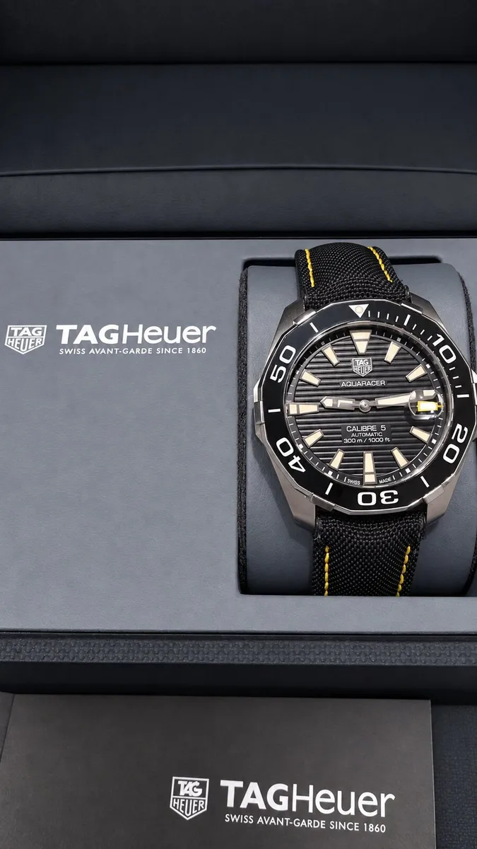 TAG Heuer Aquaracer Calibre 5 Automatic Mens Watch - Image 1