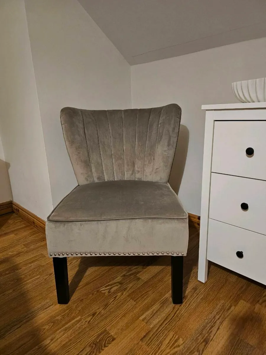 Velvet armchair - Image 3