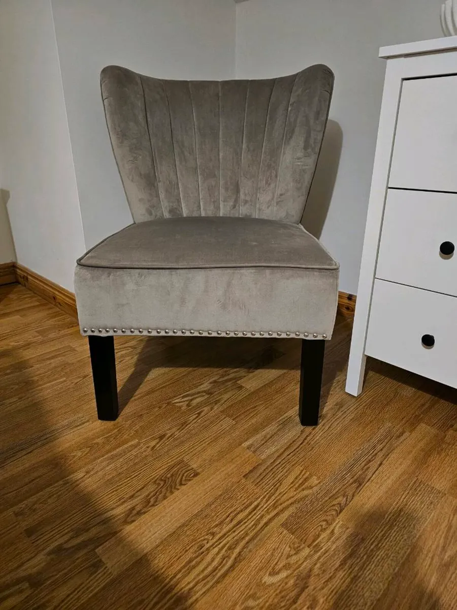Velvet armchair - Image 4