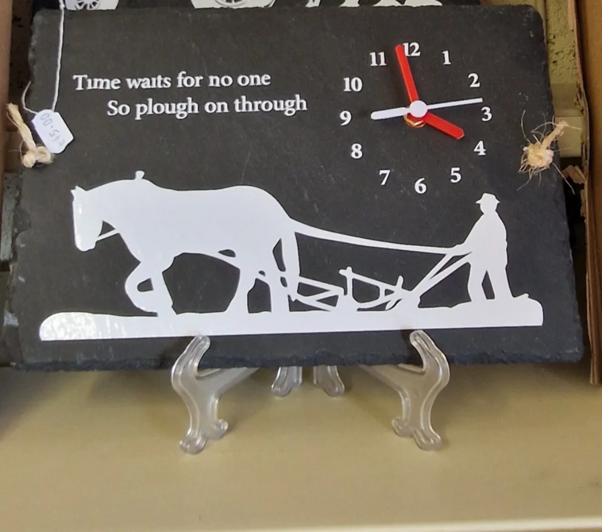 Slate clock
