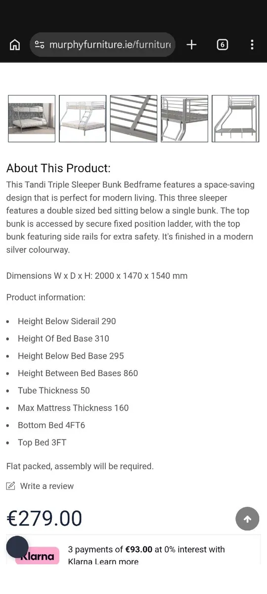 Bunk bed - Image 1