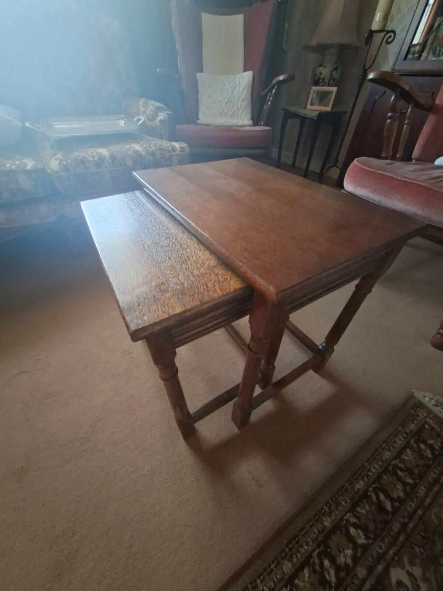 Oak table nest - Image 2