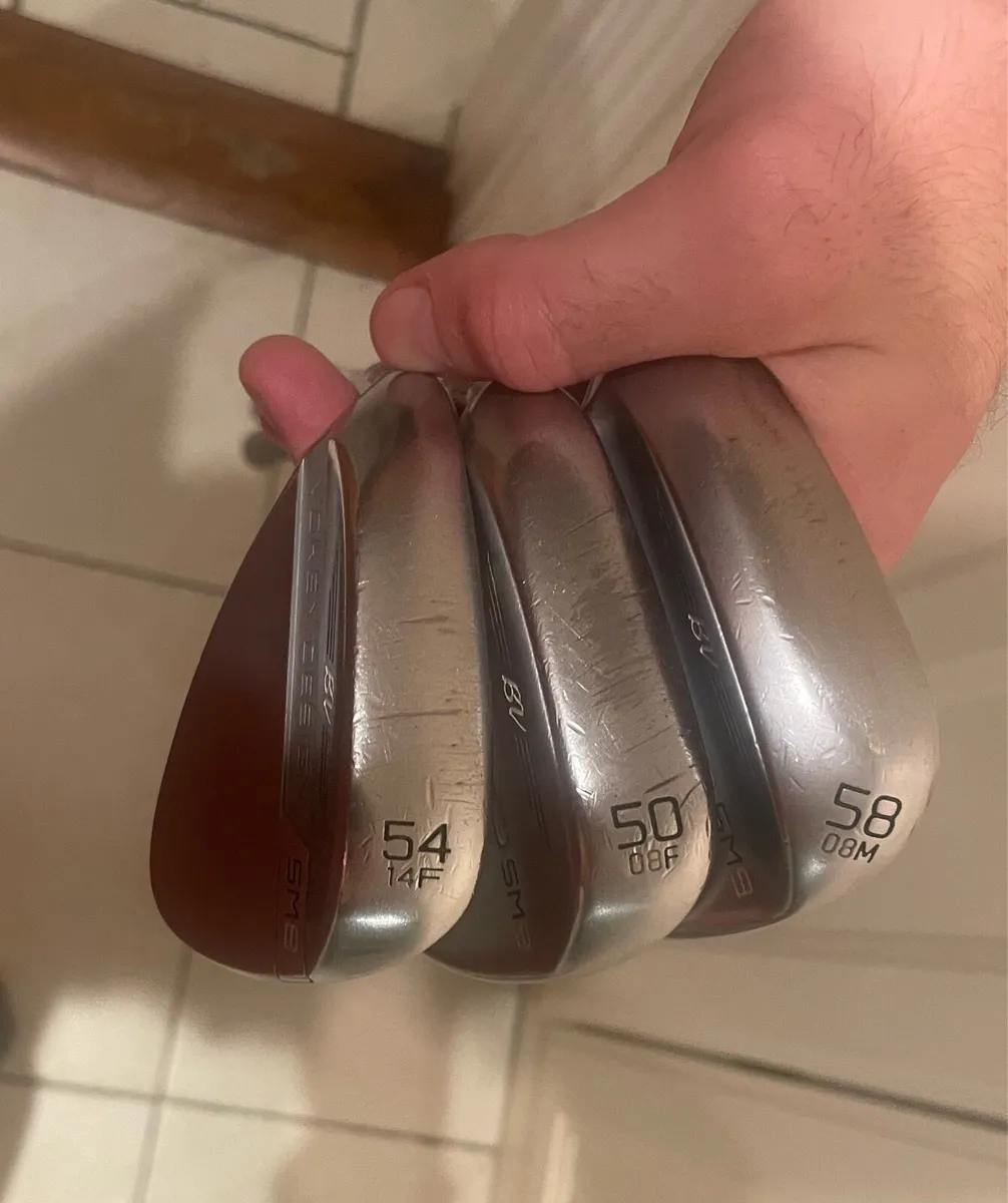 Left handed Titleist Vokey Wedges - Image 3