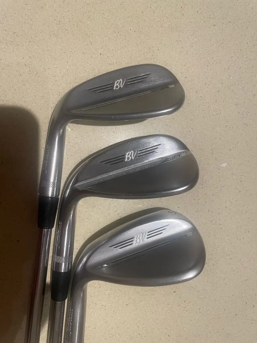Left handed Titleist Vokey Wedges - Image 1