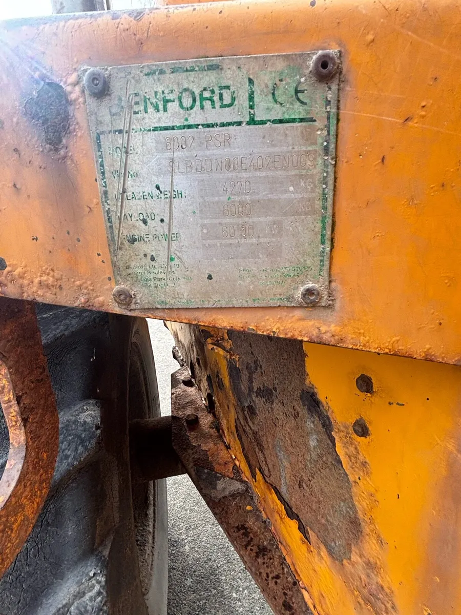6 Ton Terex / Bensford Dumper - Image 4