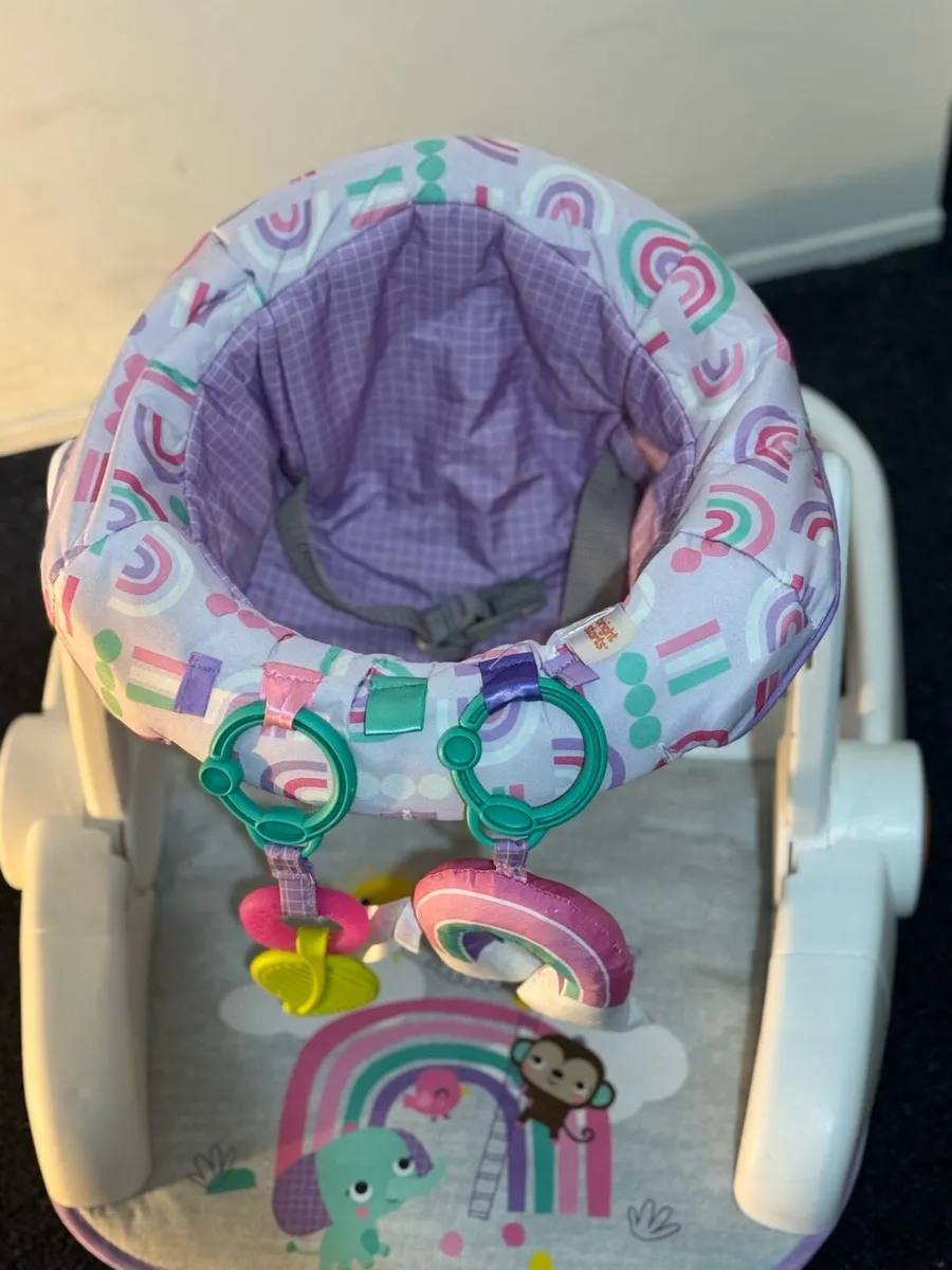 Bright starts wild wiggles learn to sit floor seat - Image 3