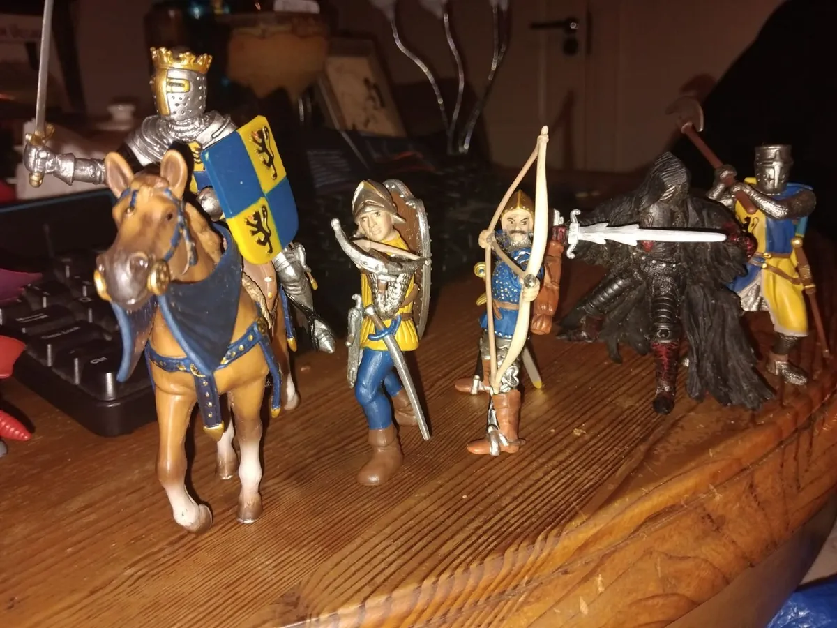 Schleich And Papo Knight Figures Job Lot - Image 2