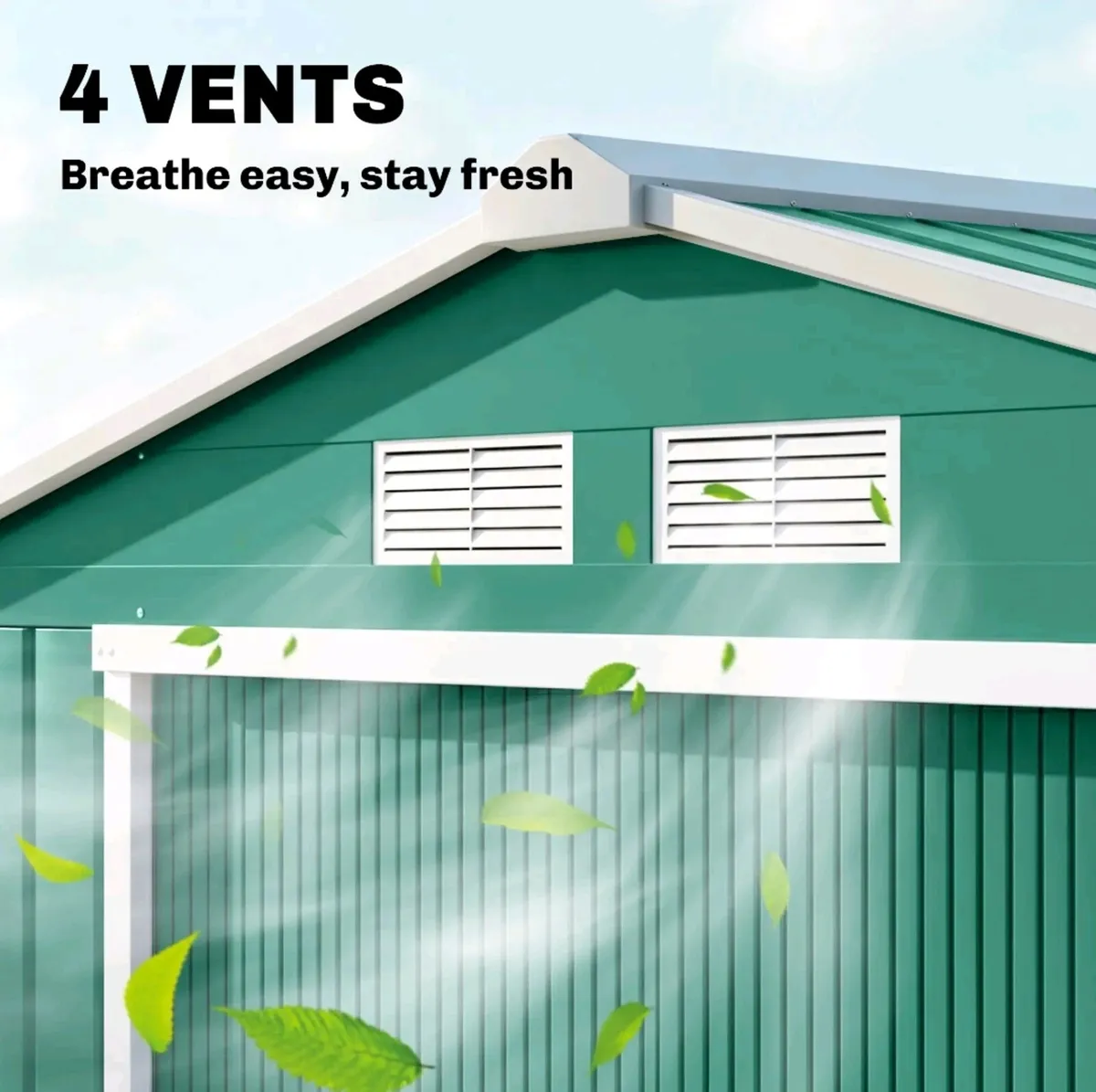 Brand New shed 7ft x 4ft ( flatpack 5.5 ft long ) - Image 2