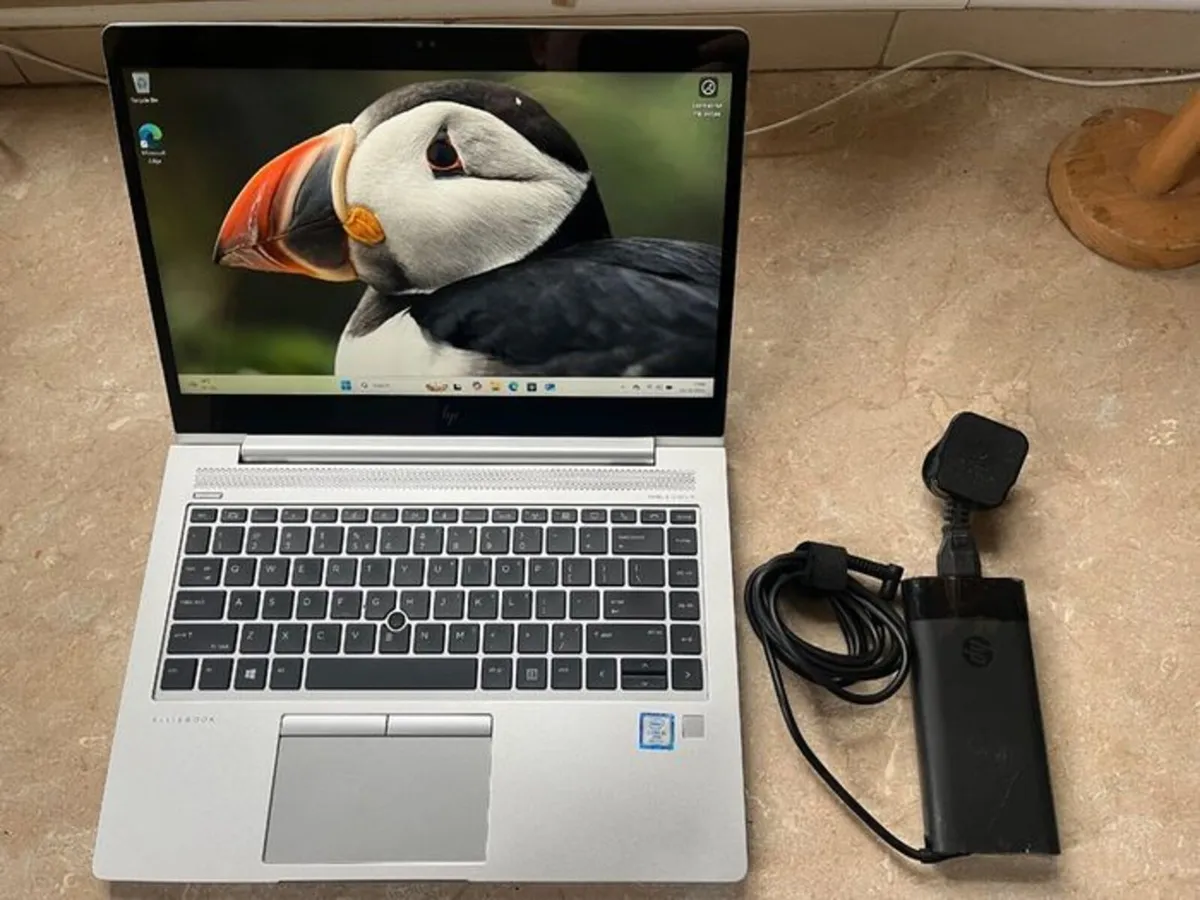 HP Elitebook 840 G5 14" i5 Touchscreen 500GB - Image 1