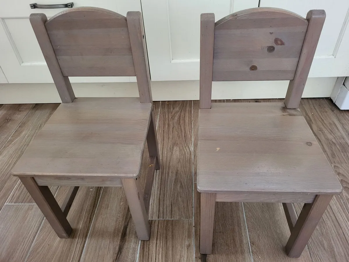 Ikea Sundvik childs table and chairs - Image 4