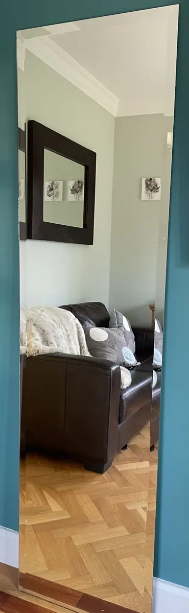 Large Wall Mirror (bevelled edges, fixings incl.) - Image 3