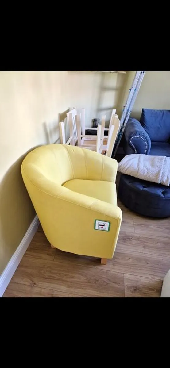 Arm Chair Tempo Tub Chair Mustard