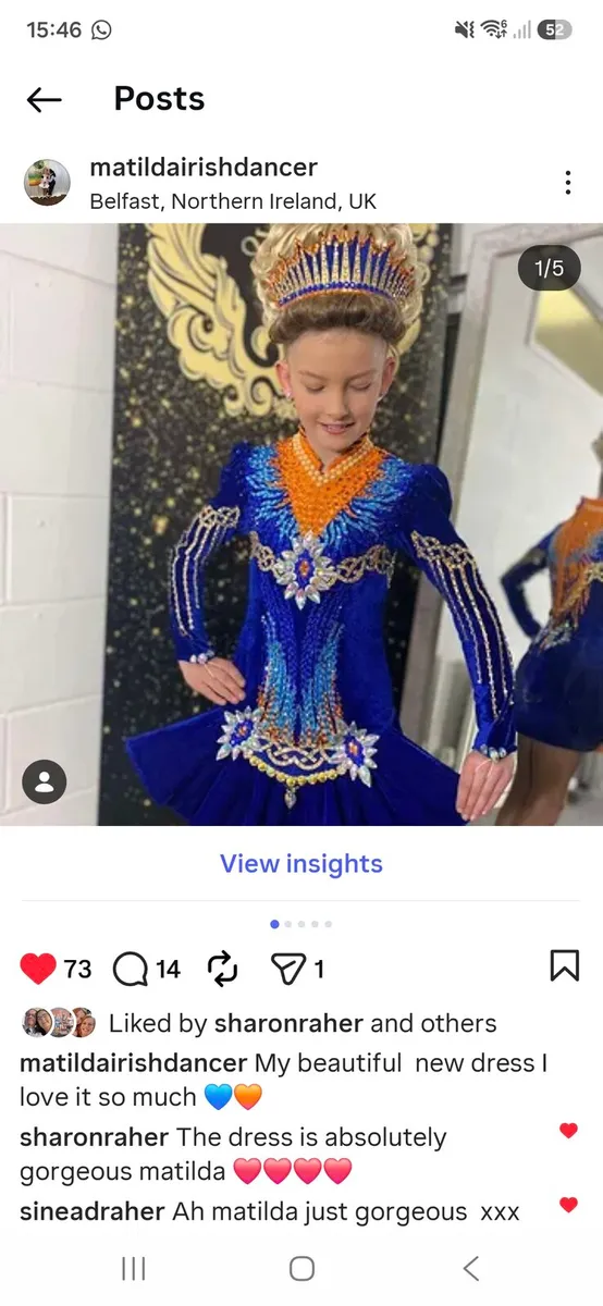 Irish dance dress - Image 1