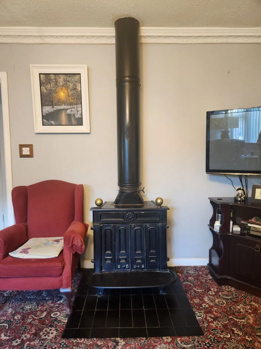 Benjamin Franklin Cast iron fireplace - Image 3