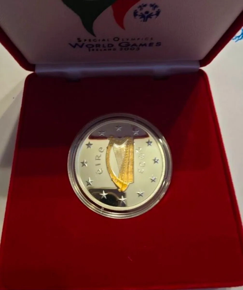 2003 irish silver 10 euro coin - Image 2