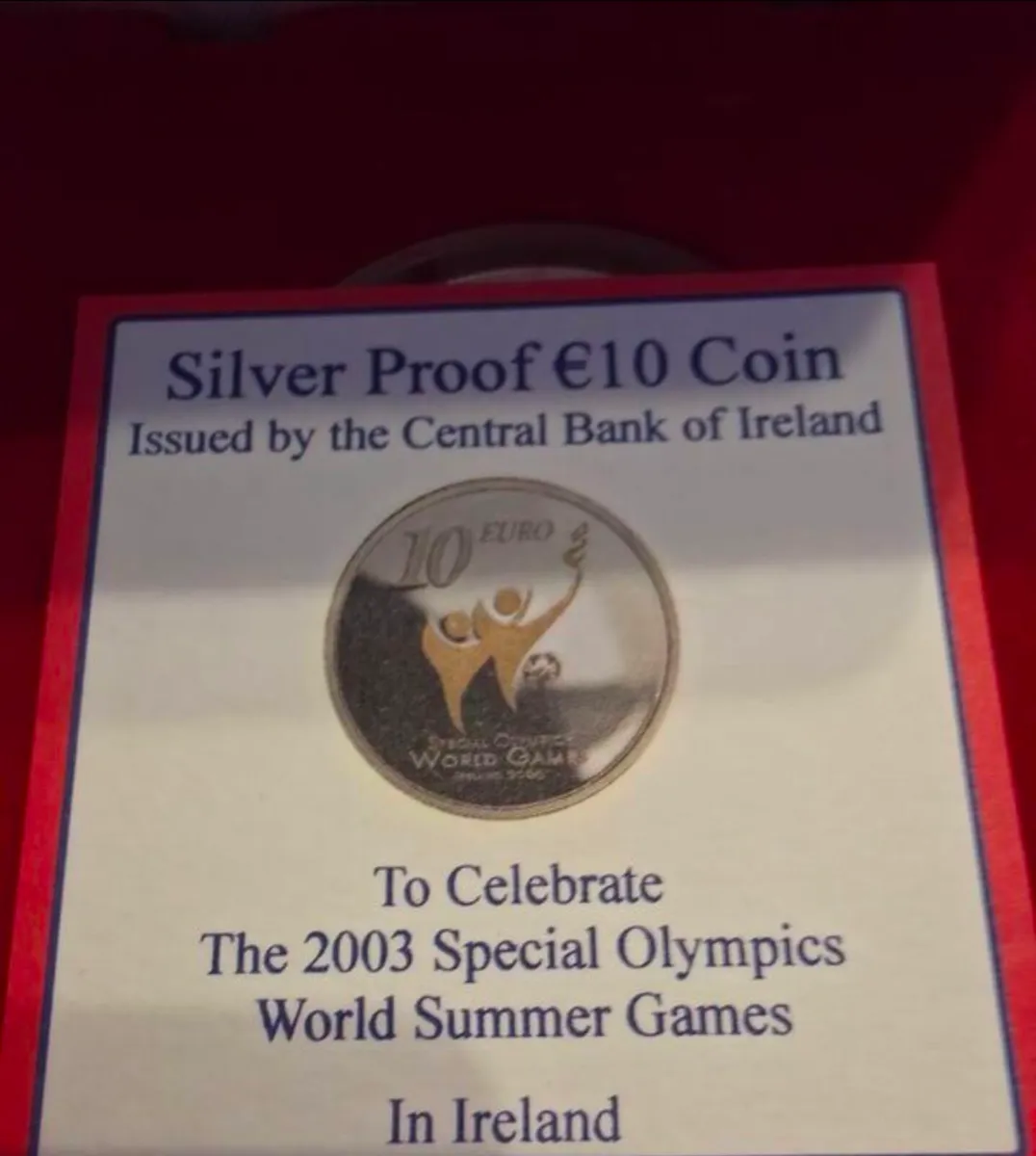 2003 irish silver 10 euro coin - Image 3