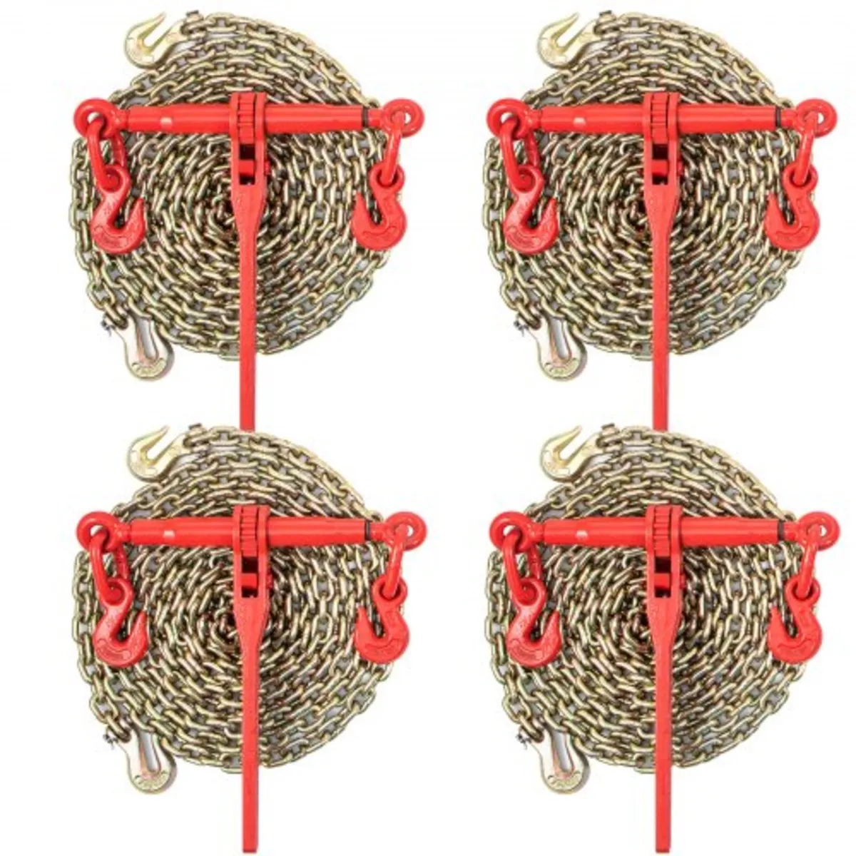 Chain Load Binder, 8 mm Tie Down Kit with 2.45 Ton - Image 1