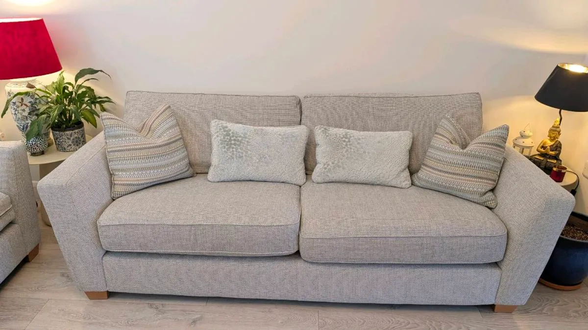 DFS 3-Seater Fabric Sofa – Excellent Condition