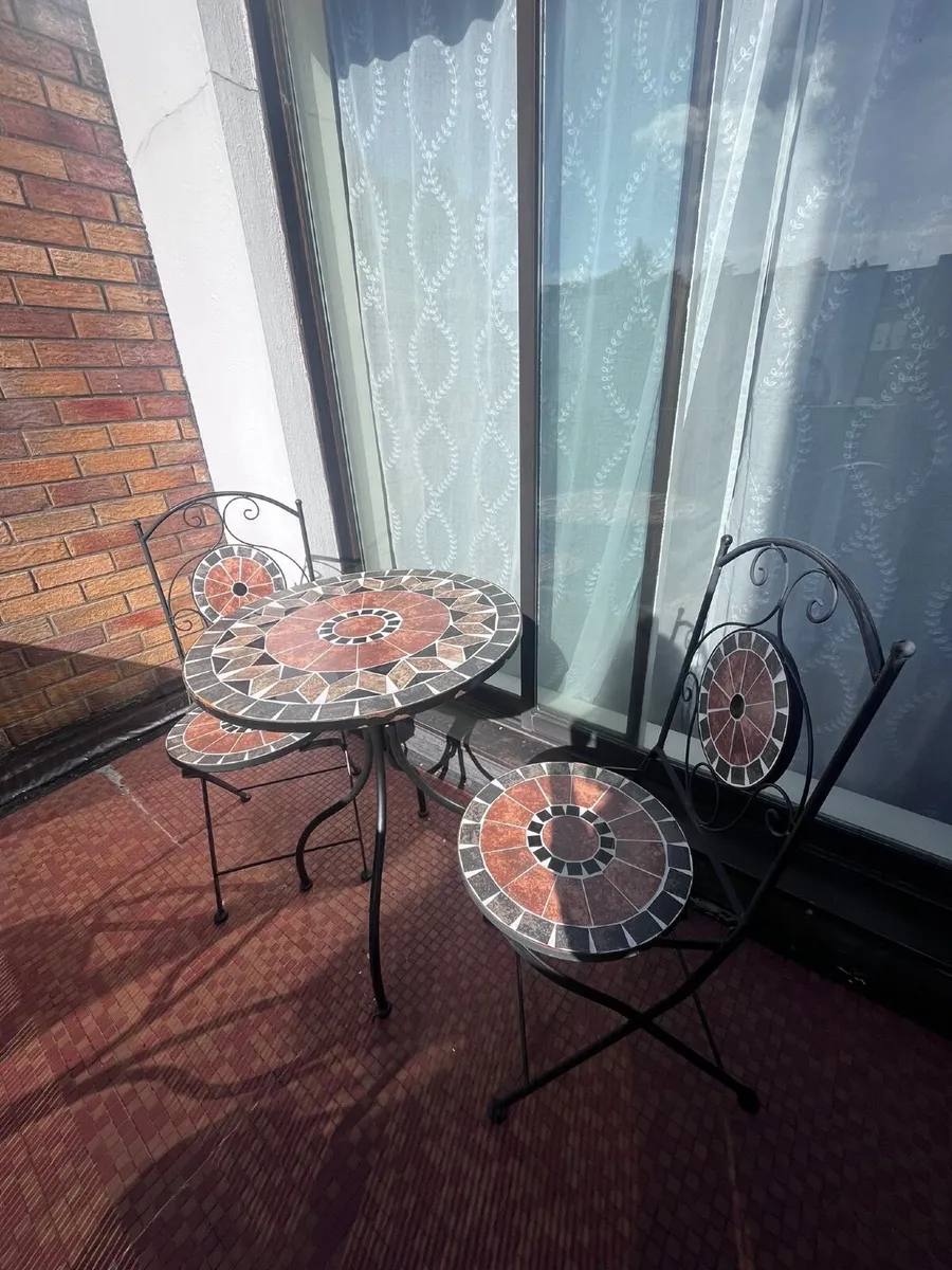Deck Table and Chairs
