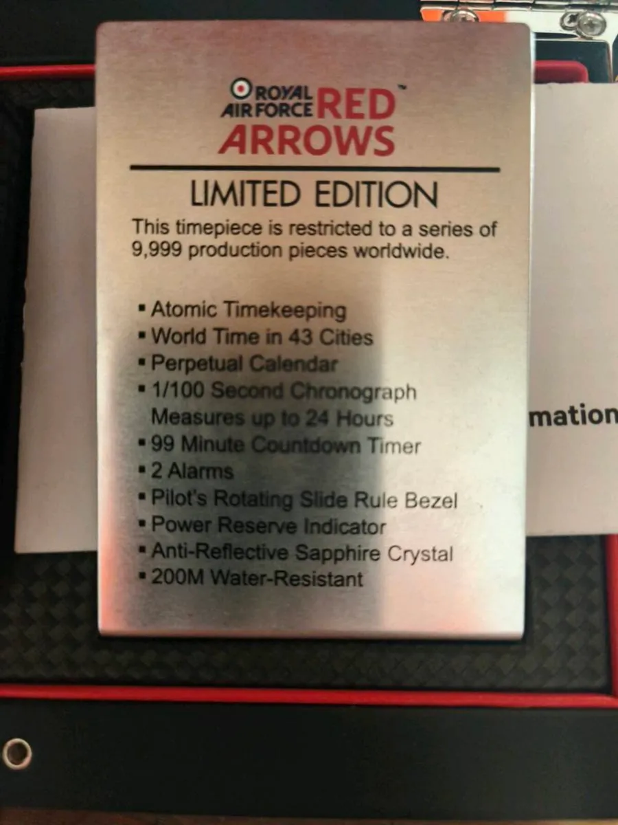 Red Arrows limited edition - Image 3