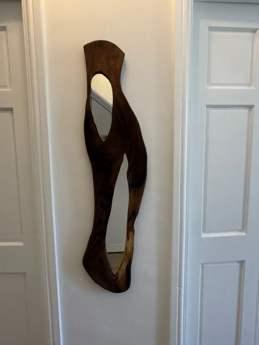 Wooden Mirror