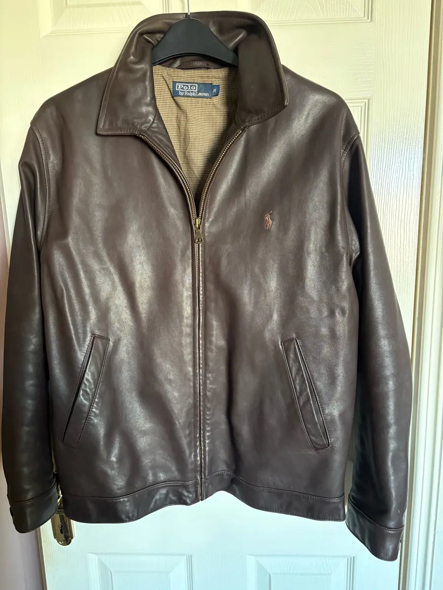 Polo Ralph Lauren leather jacket - Image 1