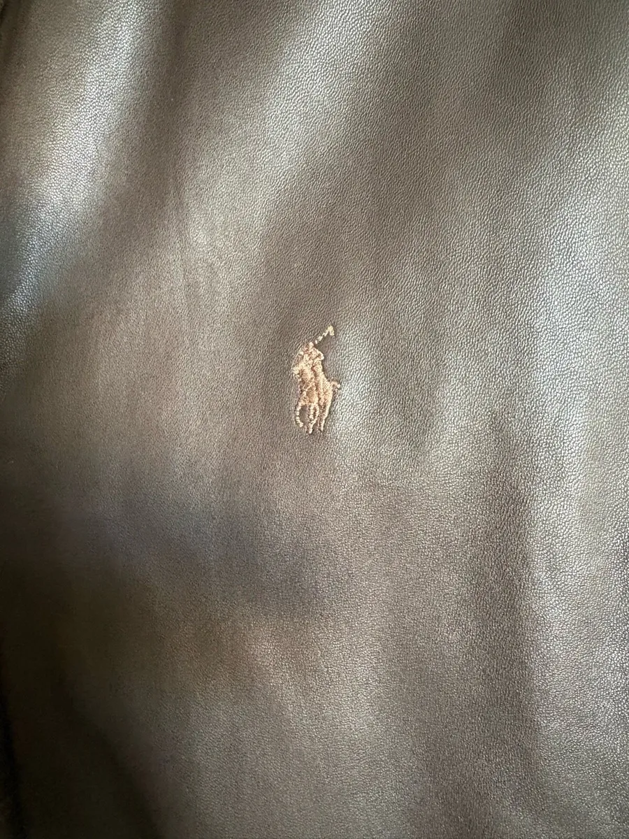 Polo Ralph Lauren leather jacket - Image 2