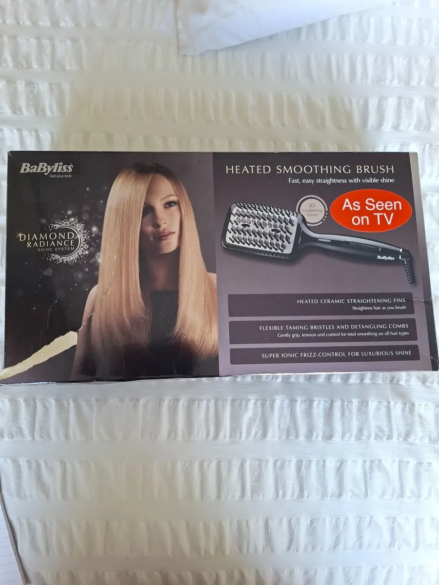 Babyliss heated hairbrush