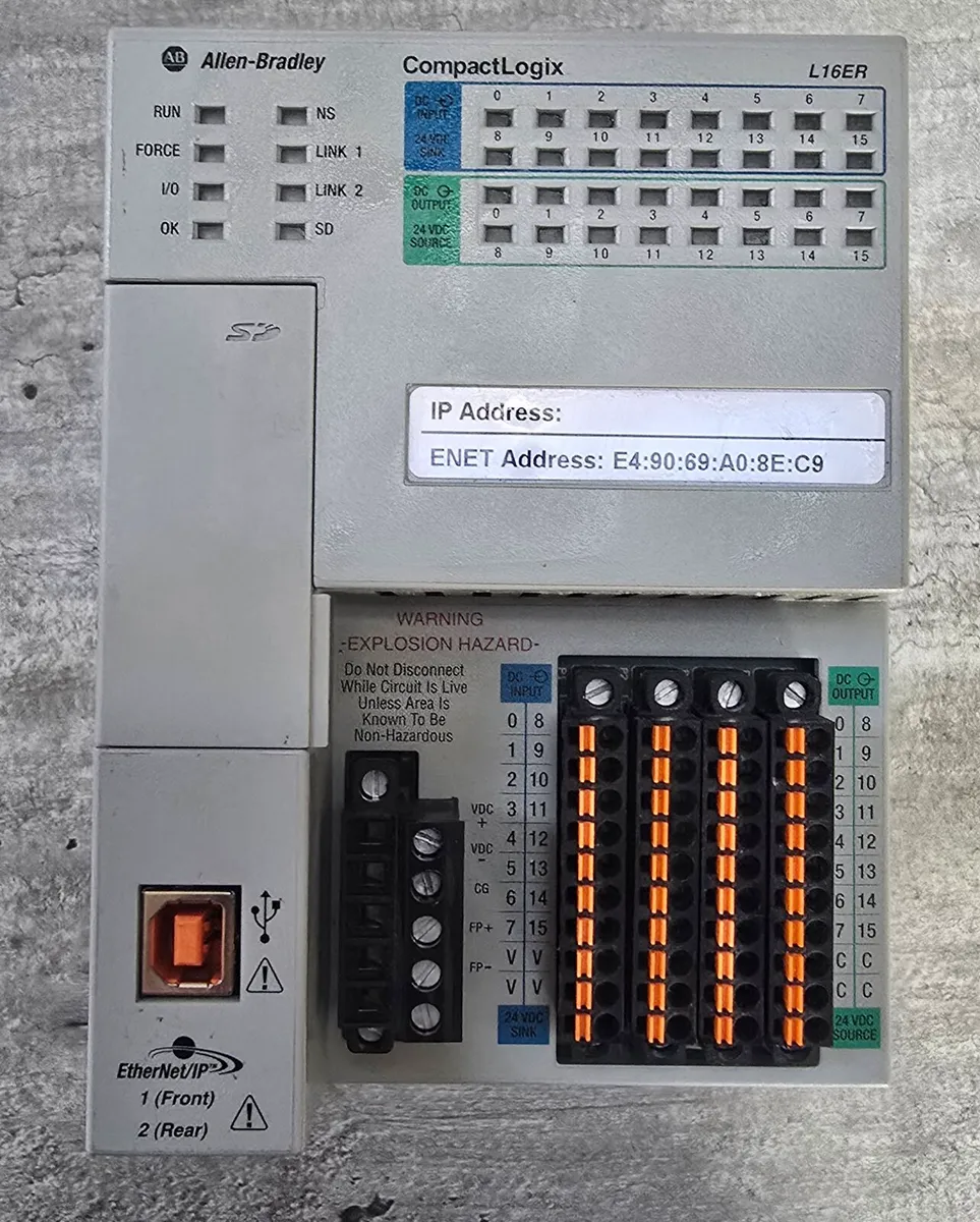 Allen Bradley CompactLogix PLC - L16ER - Image 1