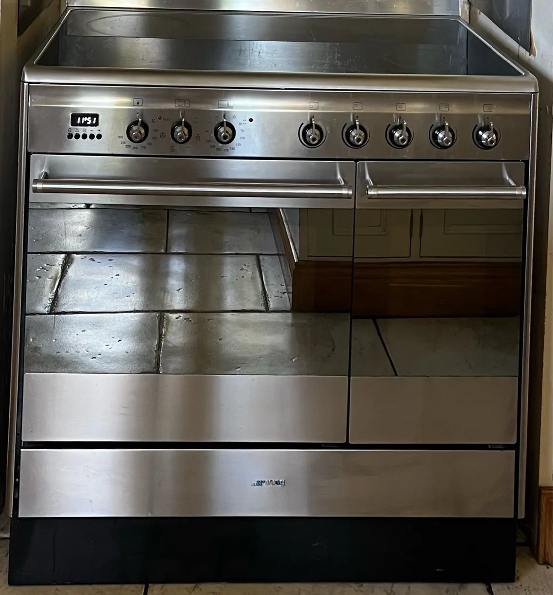Smeg 90 cm Range Cooker - stainless Steel