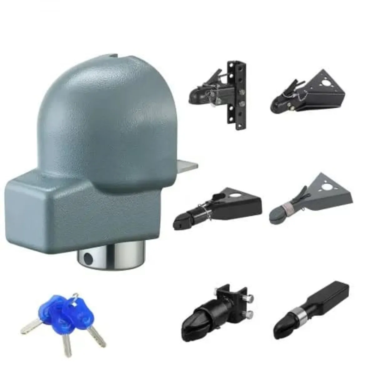 Trailer Coupler Lock, Fits 58.6 mm Cast/Bulldog Tr - Image 1