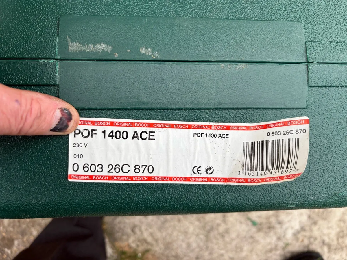 BOSCH ROUTER BRAND NEW UN-USED - Image 4