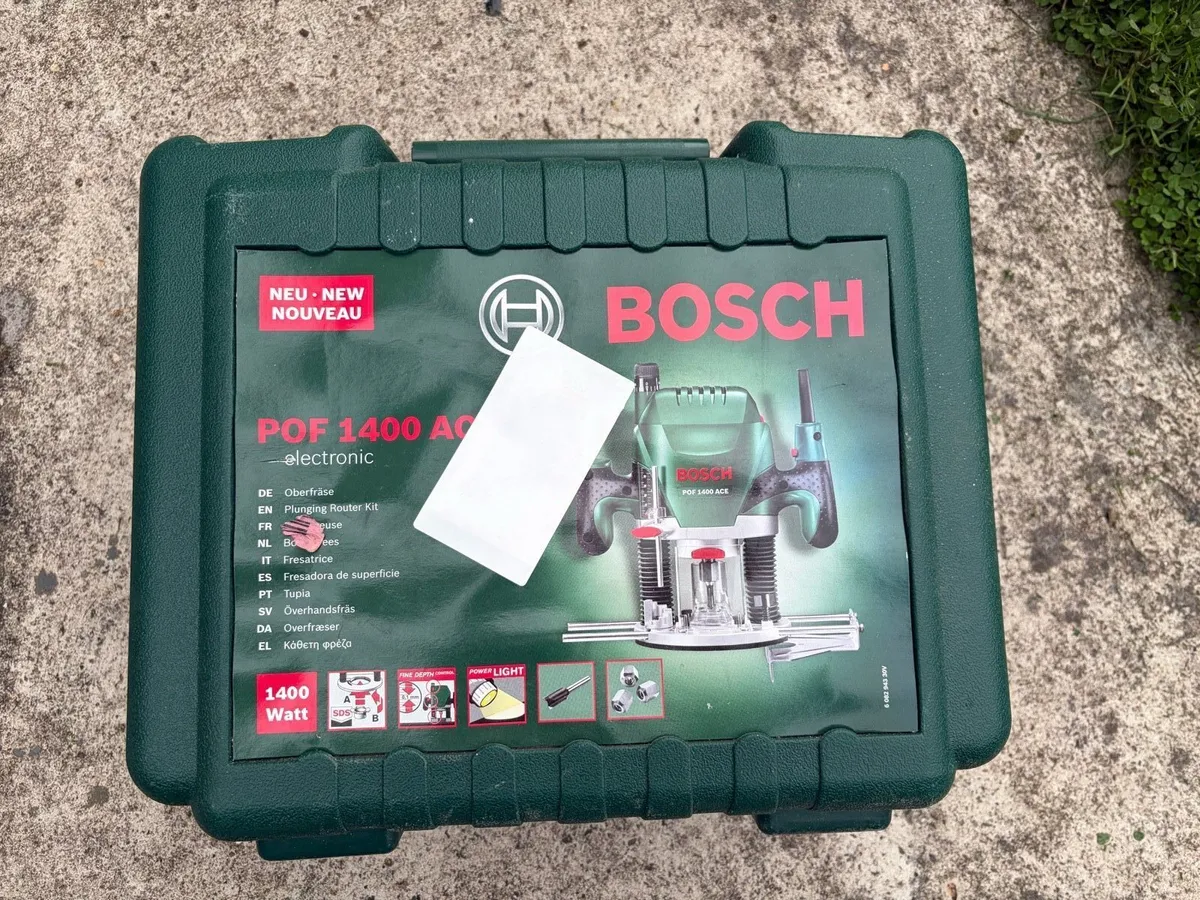 BOSCH ROUTER BRAND NEW UN-USED - Image 1