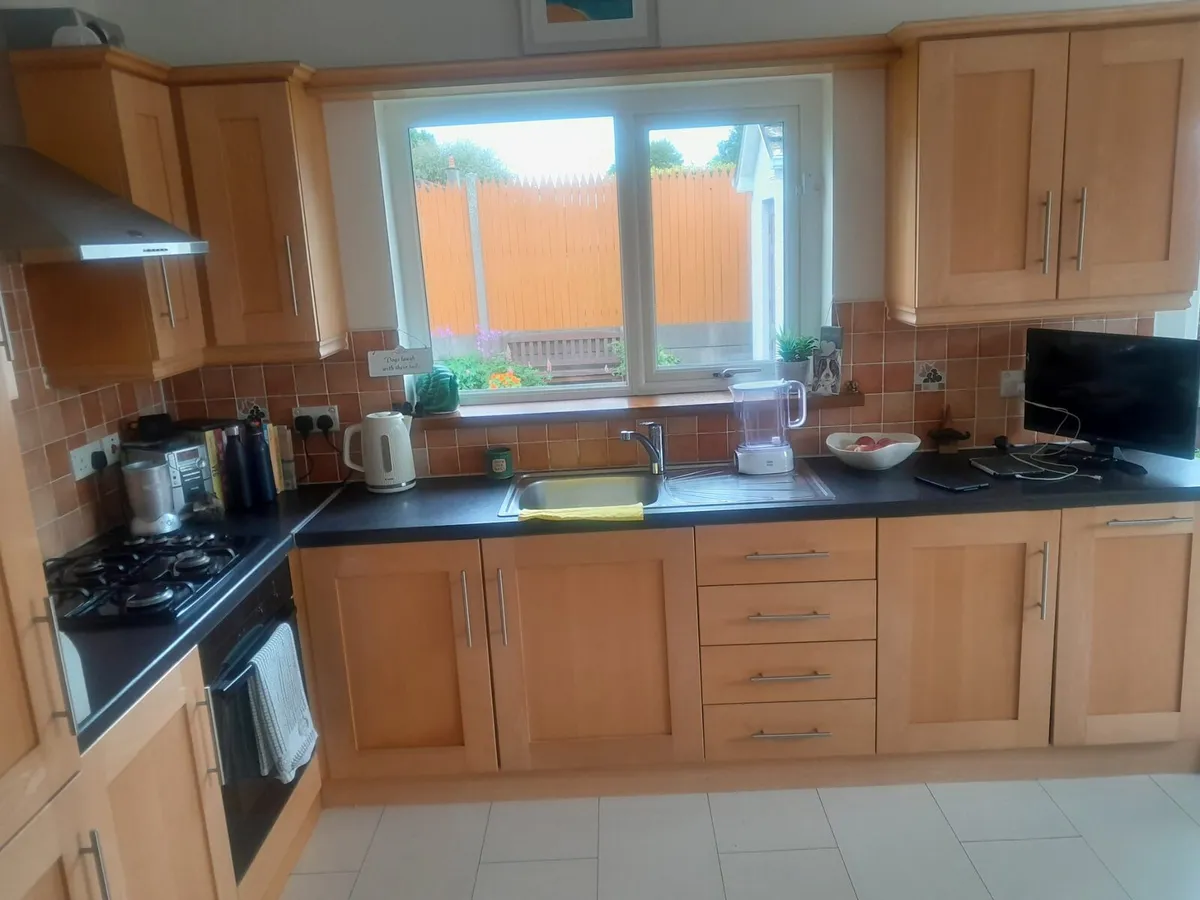 Second hand fitted kitchen all units and doors - Image 3