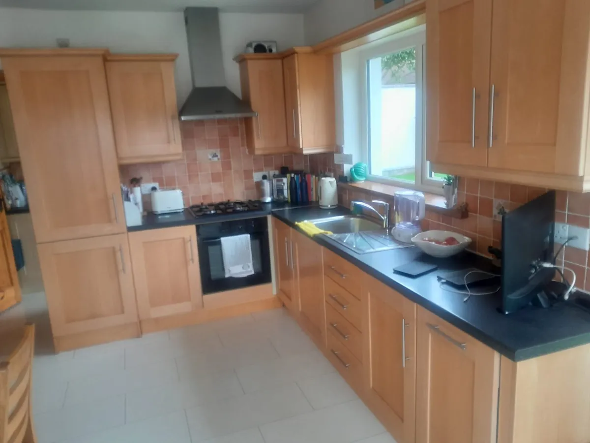 Second hand fitted kitchen all units and doors - Image 1