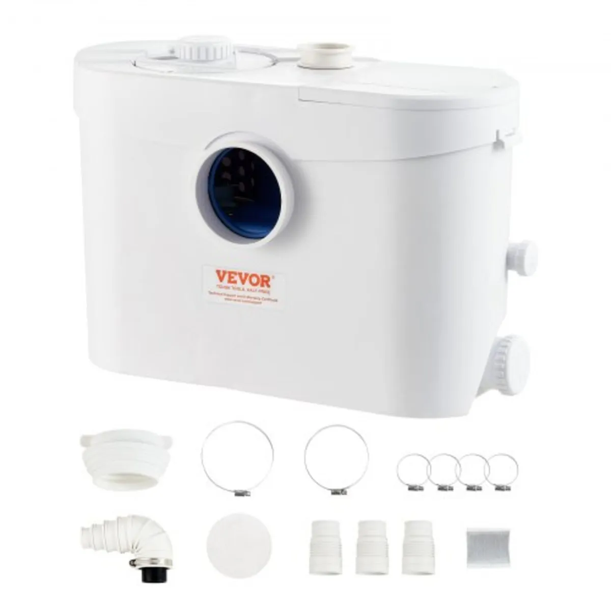 Macerator Pump, 700W, 9600 L/h Flow, 32.8 ft/10 m - Image 1
