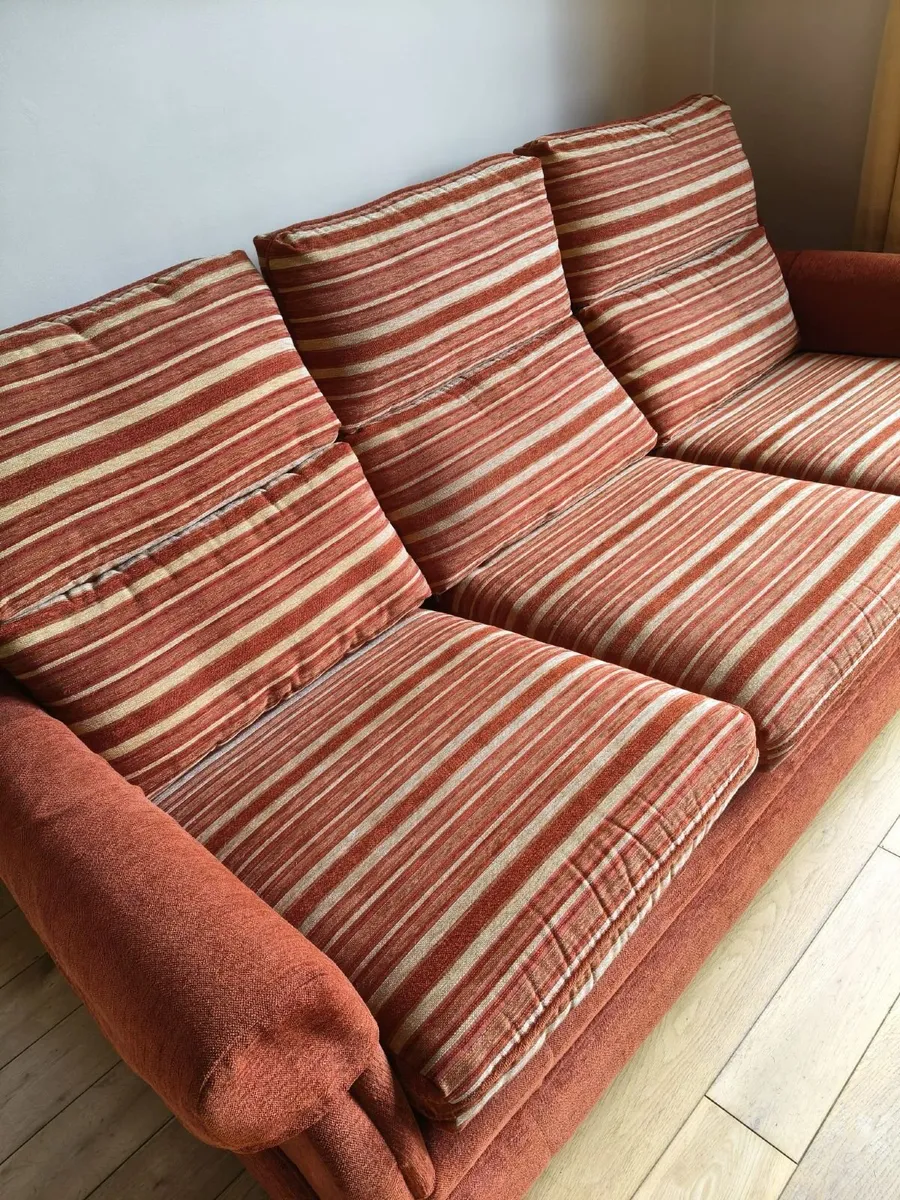 FREE - 3 Seater Sofa & 2 Arm Chairs - Image 2