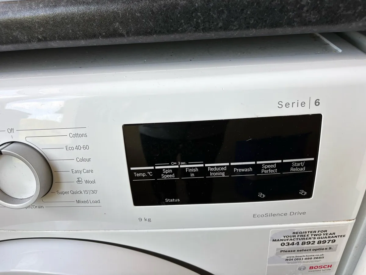 Bosh Series 6 - 9 kg washing machine - Image 2
