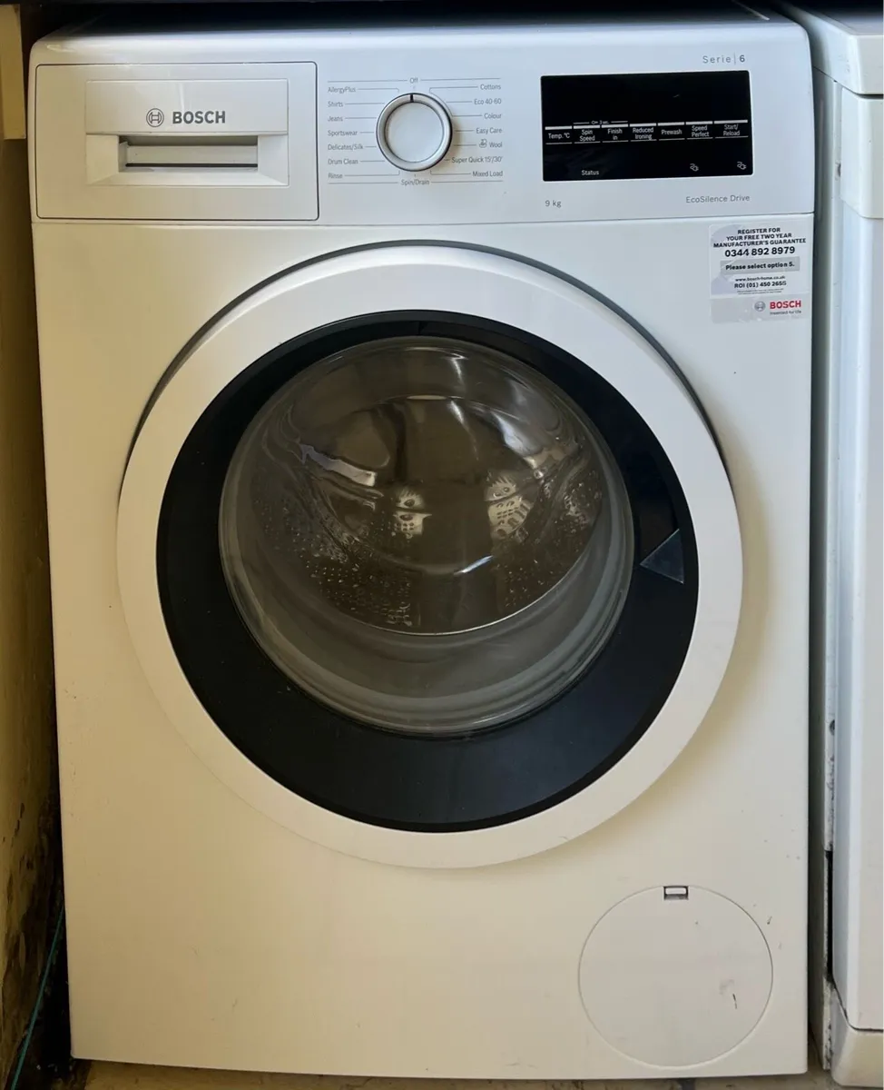 Bosh Series 6 - 9 kg washing machine - Image 1