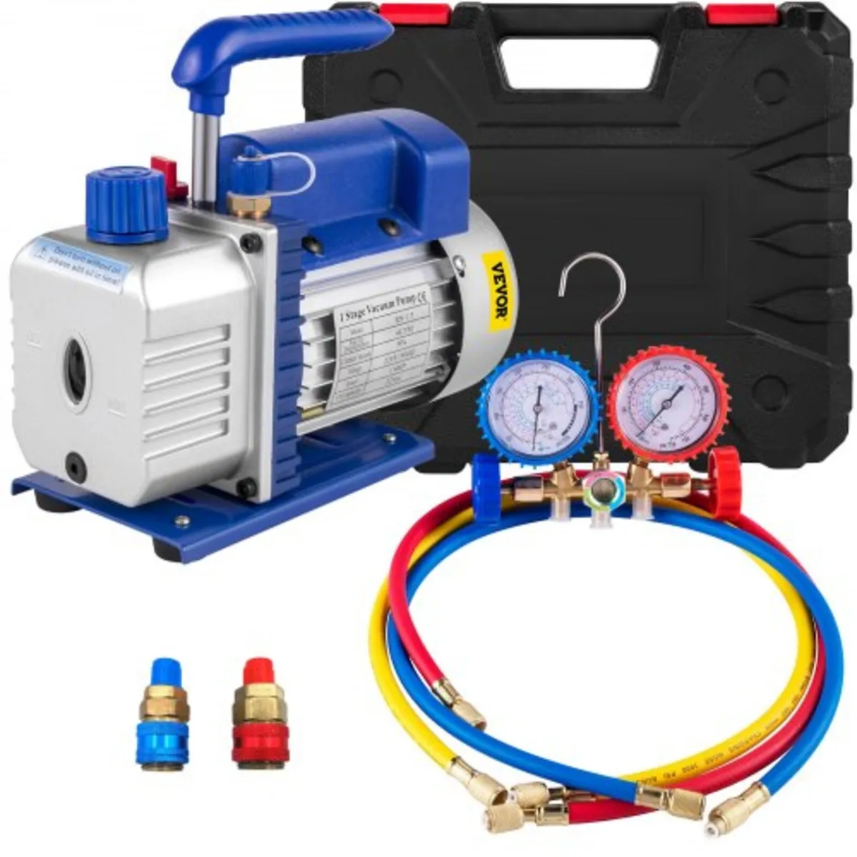233 L/min(4CFM) 246W(1/3HP) Vacuum Pump ac vacuum - Image 1