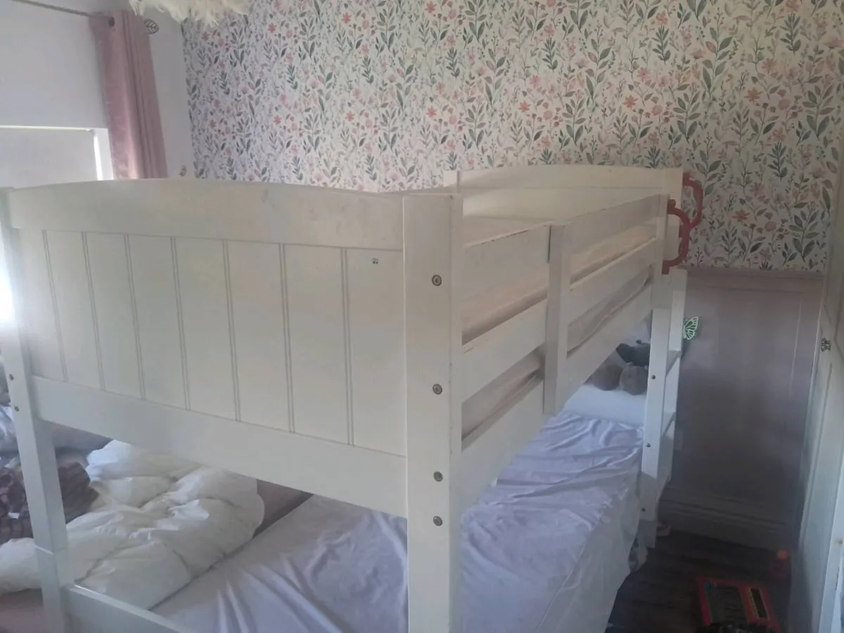 Single Bunk beds with mattresses - Image 1