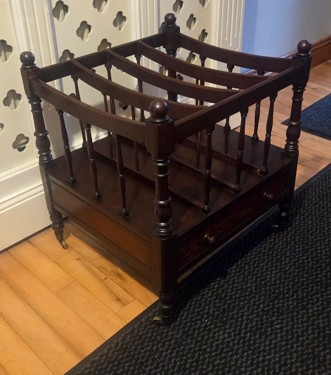Very old mahagamy canterbury in perfect condition - Image 2